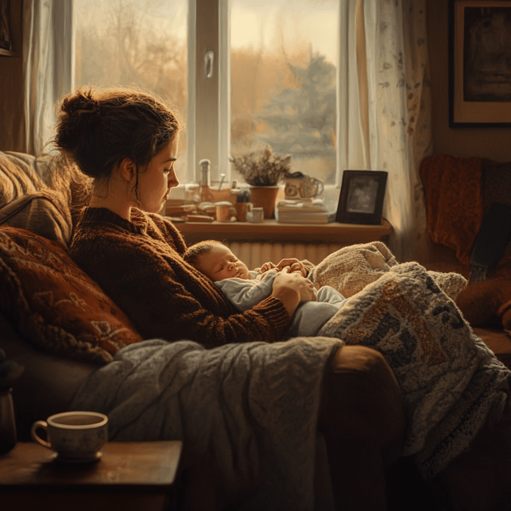 Maman épuisée en besoin de repos
