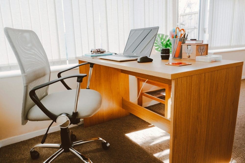 Un bureau bien organisé